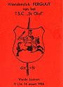 Sticker ter gelegenheid van het vierde lustrum. Maart 1966.
